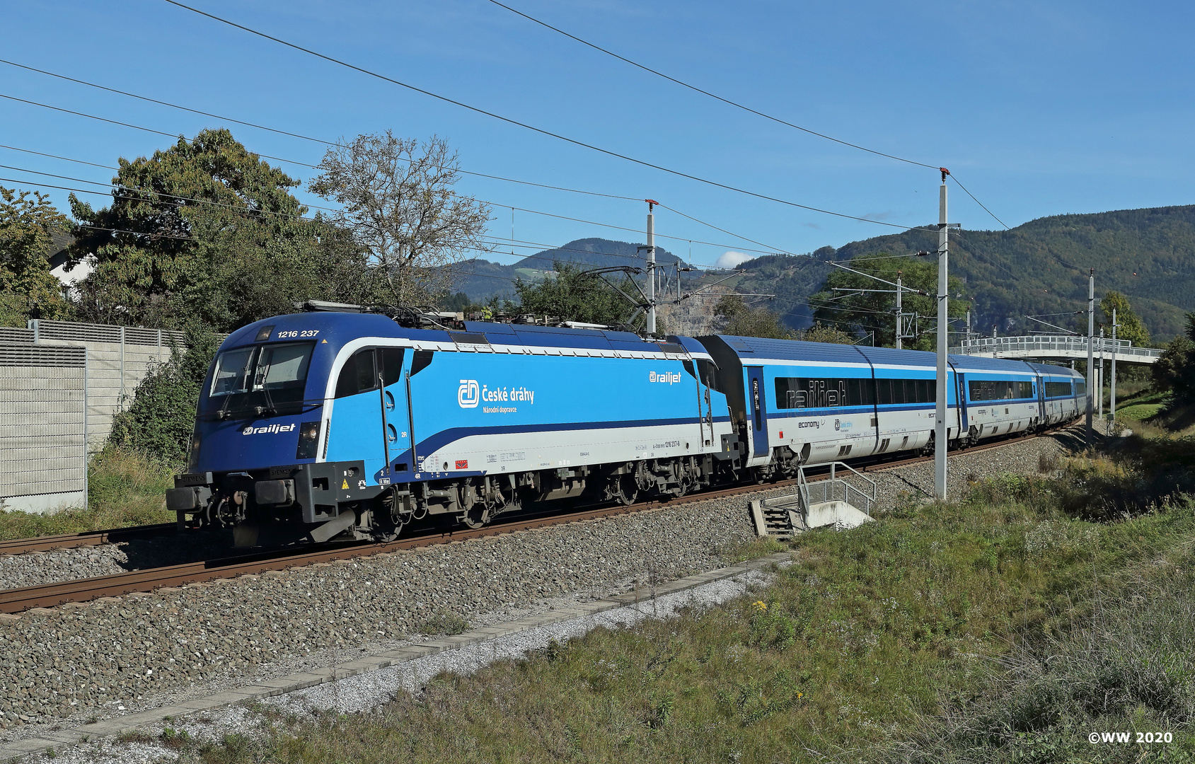 railjet 1216 237 Ceske Drahy