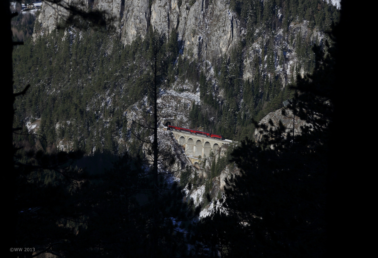 railjet am Krausel Klause Viadukt