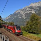 Railjet am Walensee