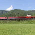 railjet bei Oberaudorf/Bayern