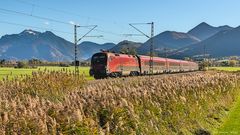 railjet im Chiemgau