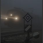 Railjet im Nebel