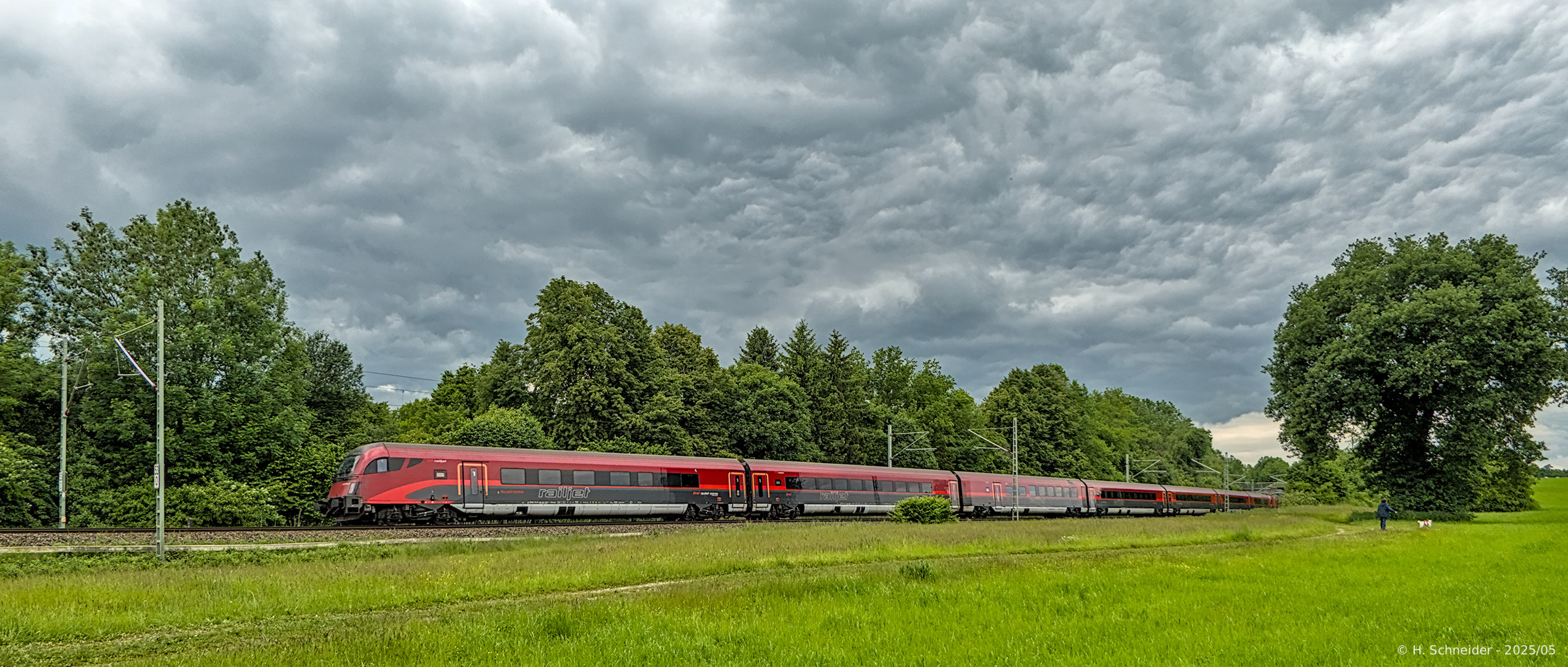 RailJet - Steuerwagen voraus