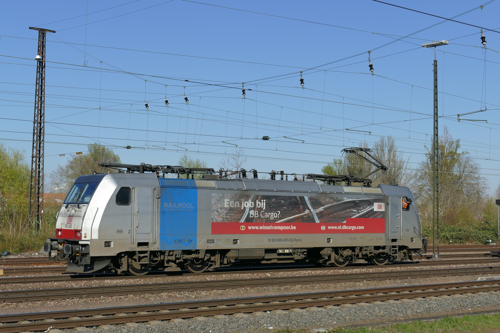 Railpool  186 485 in Lu-Oggersheim