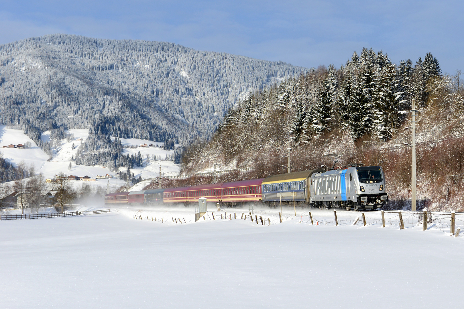 Railpool 187 308 Altenmarkt im Pongau