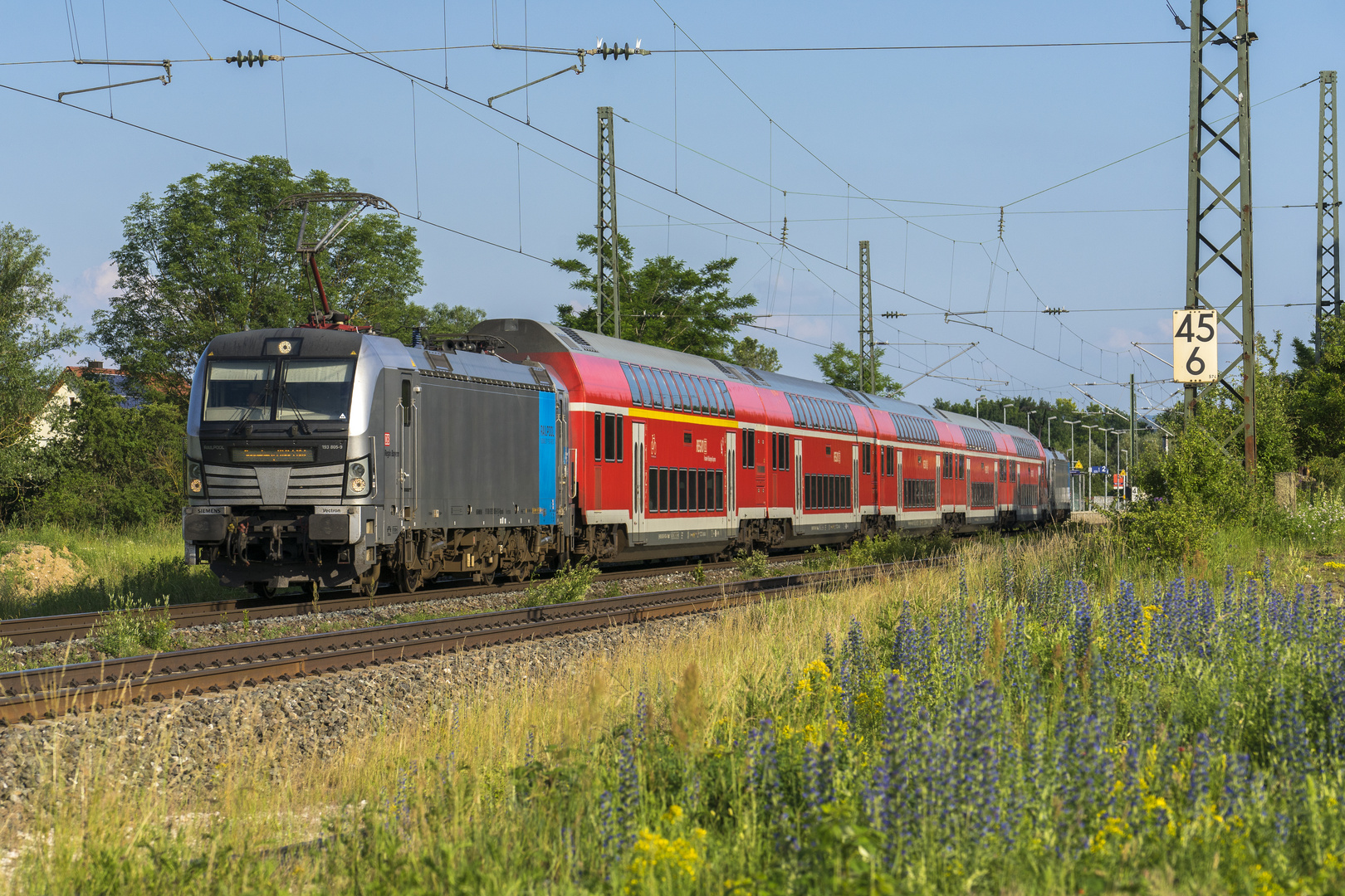 Railpoolsandwich am RE Nürnberg-Coburg-Sonneberg