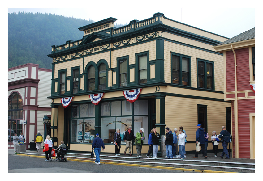 Railroad Building Skagway