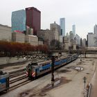 Railroad in Chicago