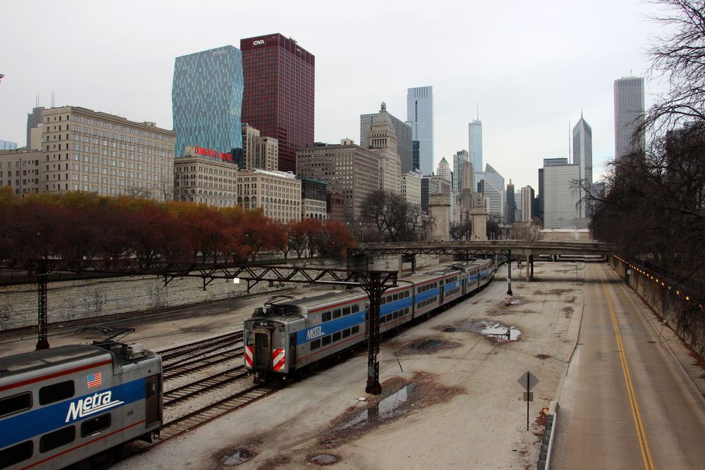 Railroad in Chicago