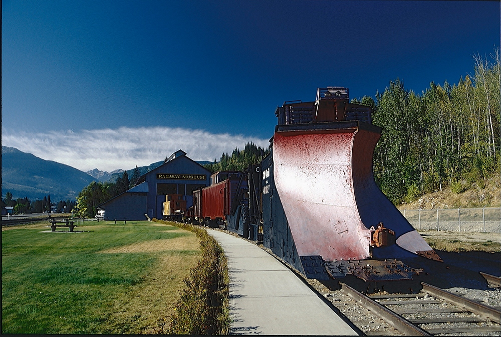 Railroad Snow Plow