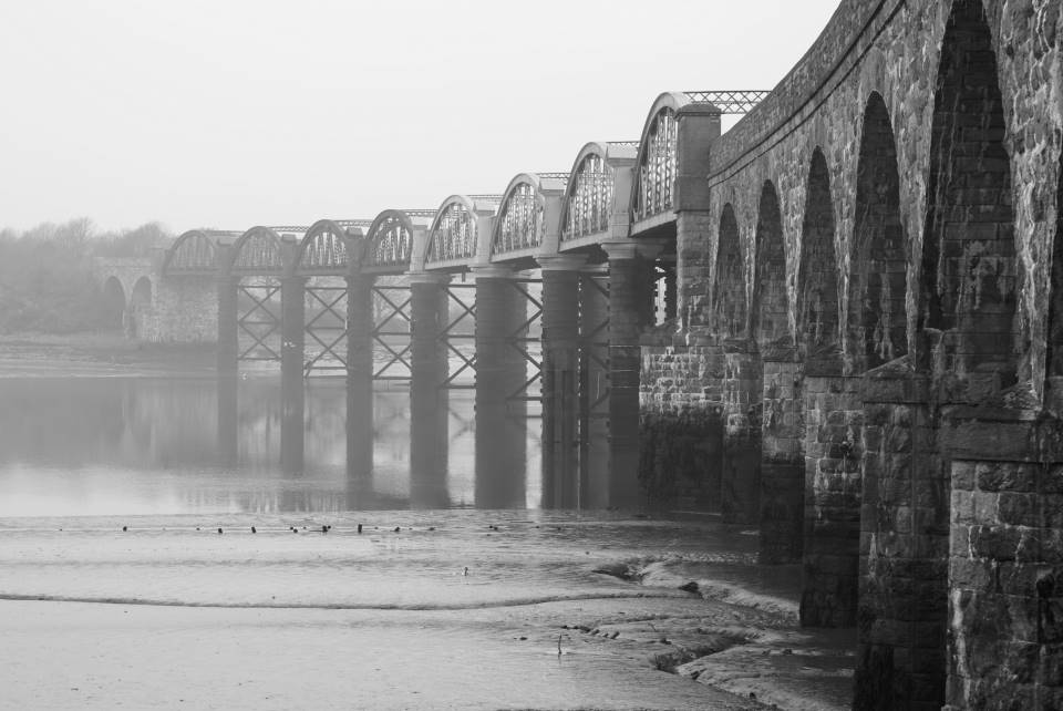 railway bridge at warleigh woods