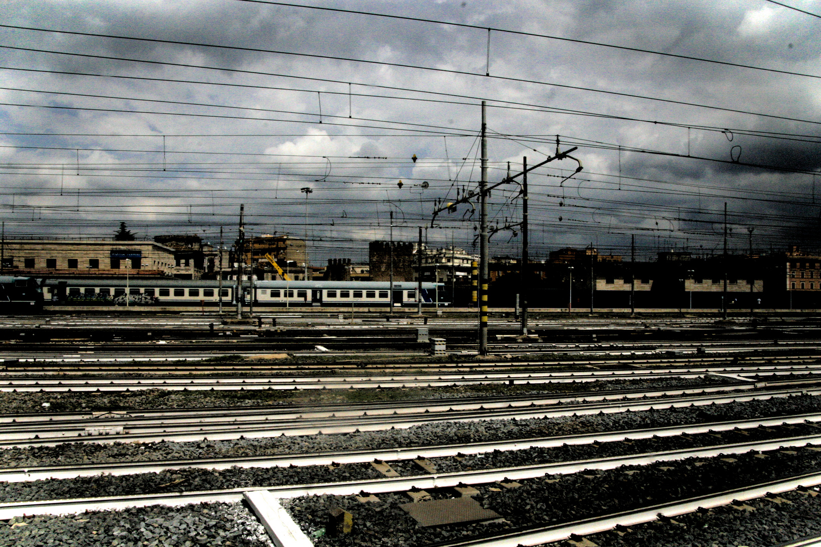 Railway Direction Roma Airport