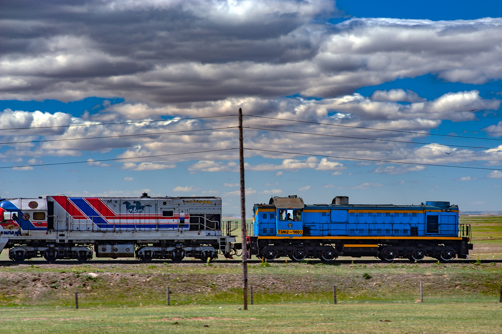 Railway in Mongolia