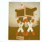 Railway signal on Polaroid 600