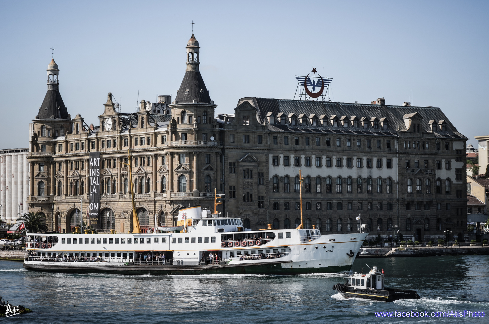 Railway station Haydarpa?a Istanbul...