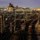 Railway station in Prague