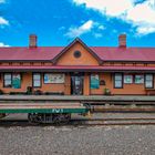 Railway station in Strahan