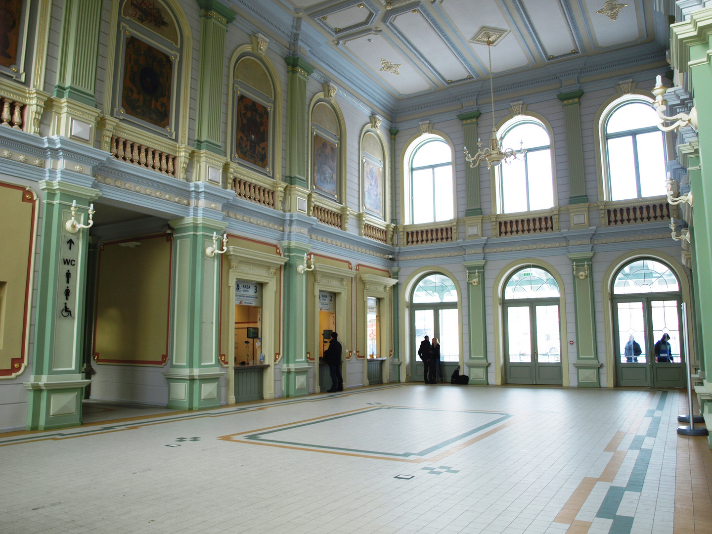 Railway station of Przemy&#347;l