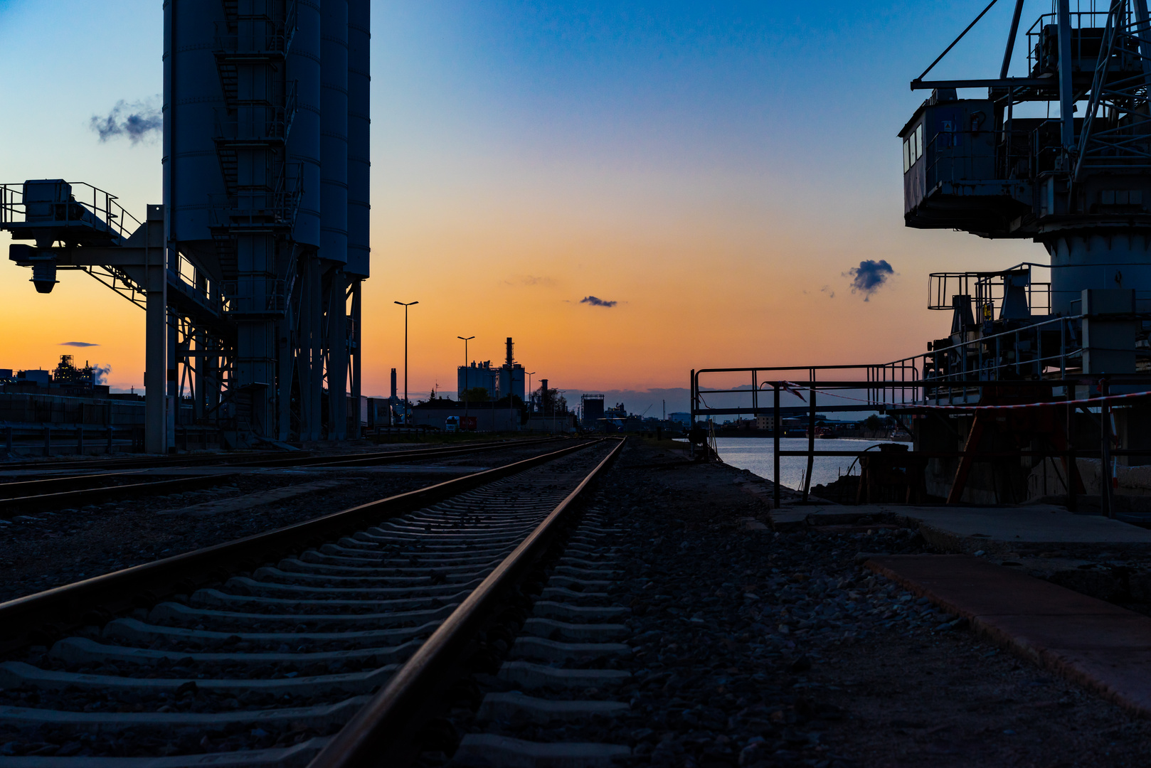 Railway with Towers