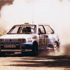 Raimund Baumschlager / Ruben Zeltner - VW Rallye Golf G60 - ADAC Hessen Rallye 1991