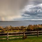 Rain and Sunlight over Lough Mask