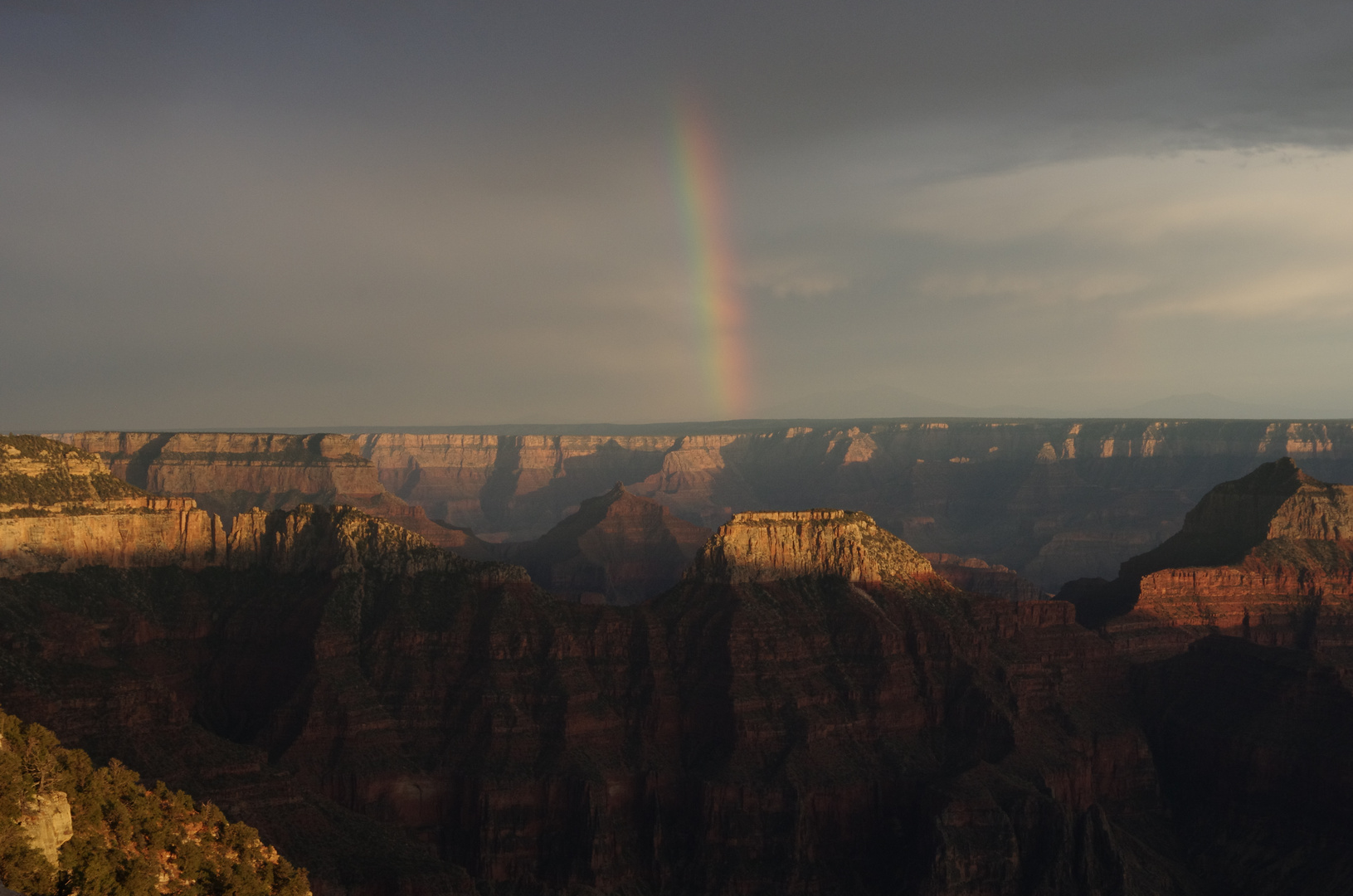 Rain Bow on North Rim