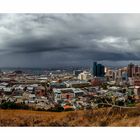 Rain Cloud over Cape Town