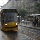 Rain in Budapest