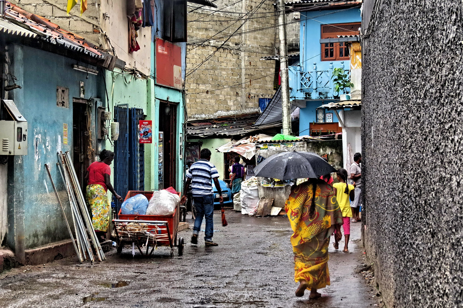  Rain in Colombo, Sri Lanka