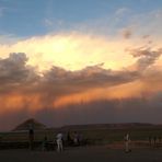 Rain in Fish River Canyon