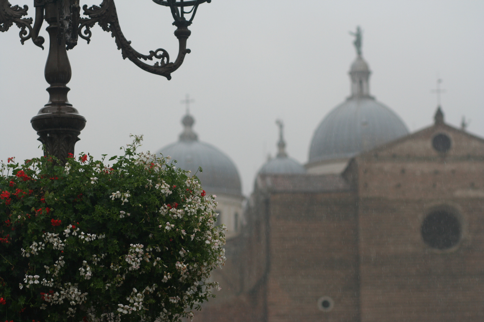 Rain in Padova, Italy