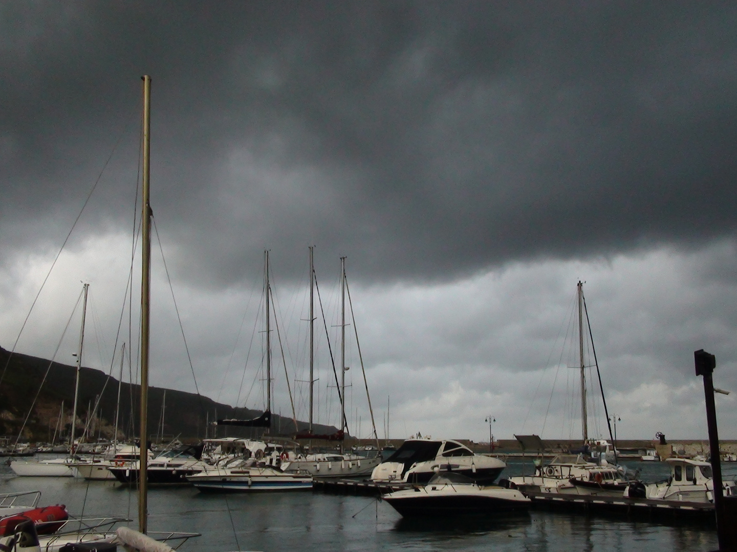 Rain in Sicily