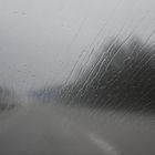 rain in the car