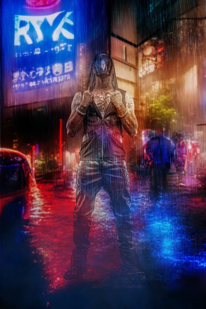 RAIN IN THE STREETS OF TOKYO