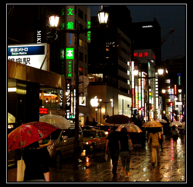 Rain in Tokyo 2