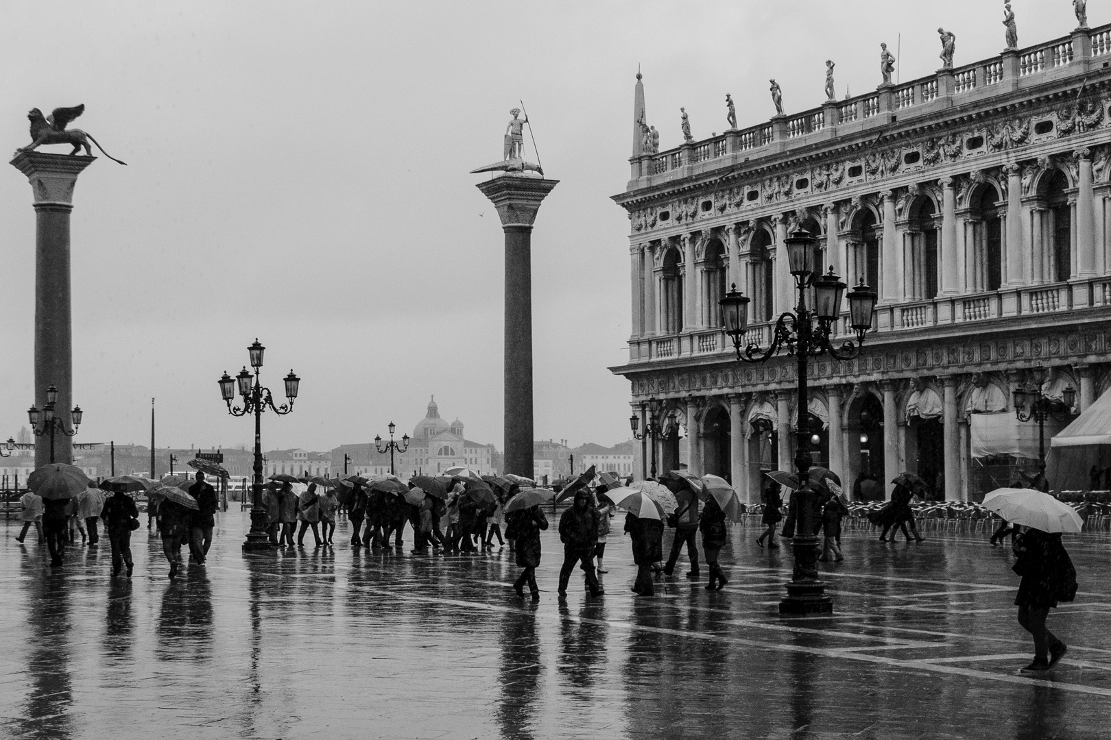 Rain in Venice