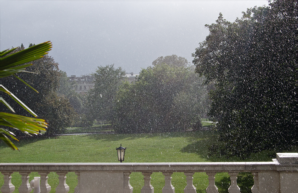 Rain in Vienna