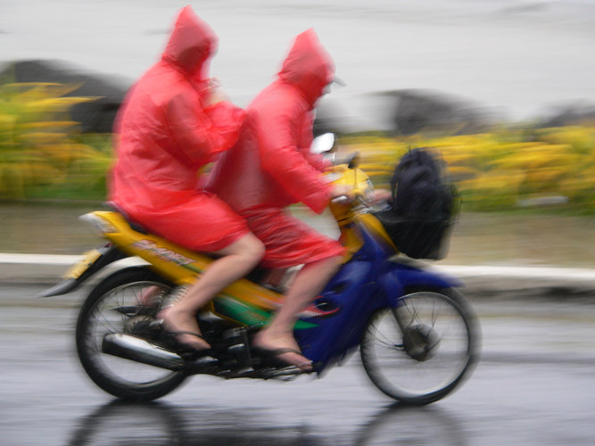 Rain on Rarotonga