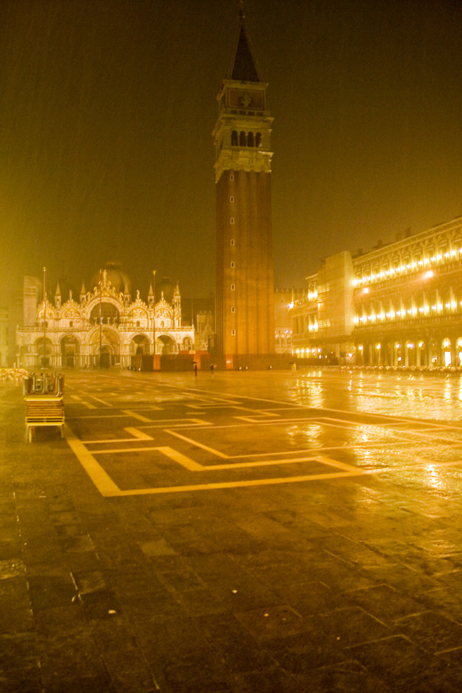 Rain on Venice