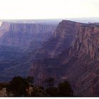 Rain over Grand Canyon