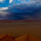 Rain over Namib Desert, Namibia