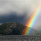 Rain over the Fjord