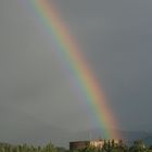 rainbow above sommeregg castle