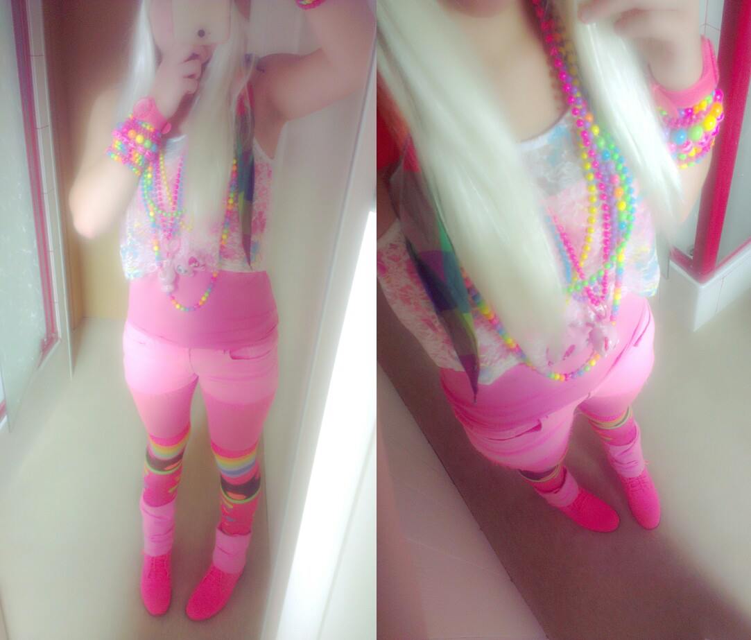 Rainbow and Neon Decora