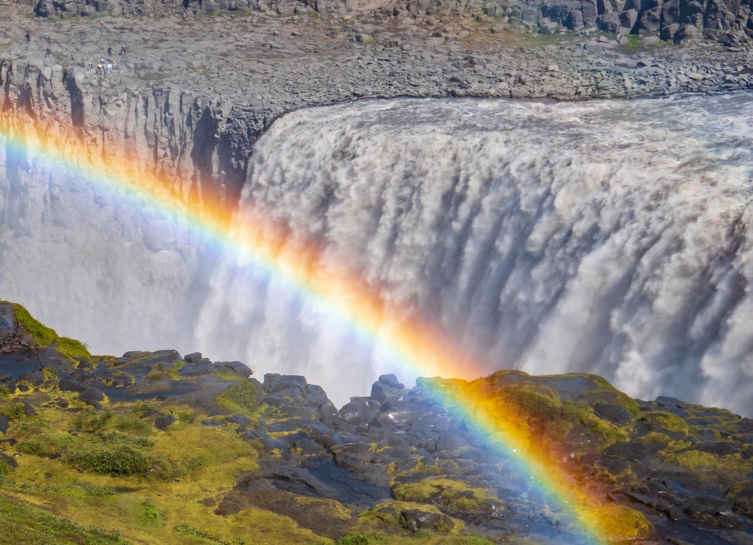 Rainbow and Waterfall
