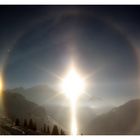 rainbow around the sun