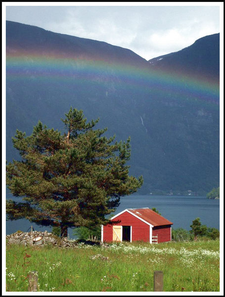 Rainbow at Framfjord