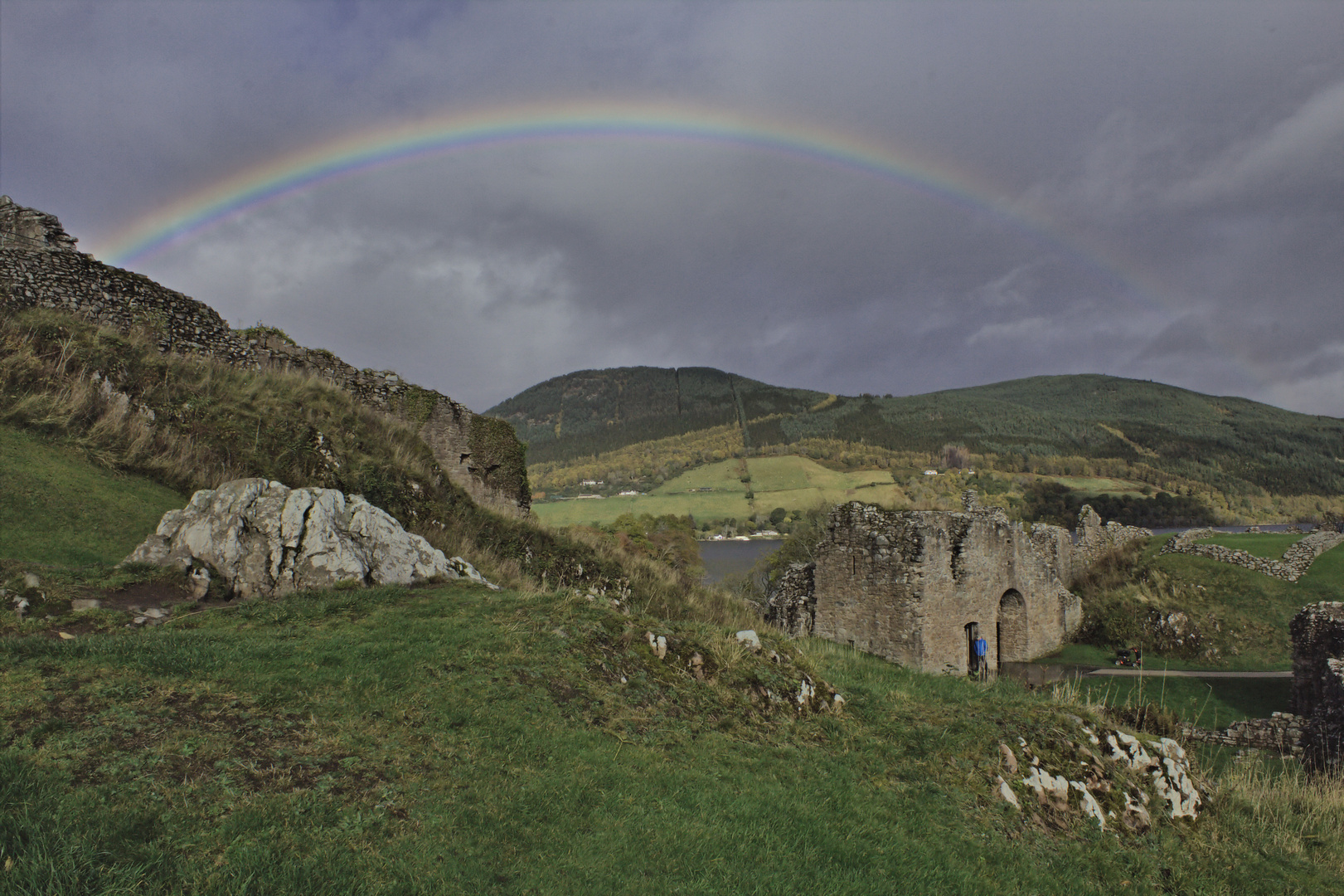 Rainbow at Loch Ness