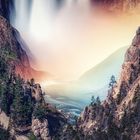 Rainbow at Lower Falls 