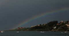 Rainbow at Ponta das Canas